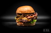 6A VEGGIE CHILI BACON BURGER