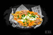 19 PULLED CHICKEN POMMES